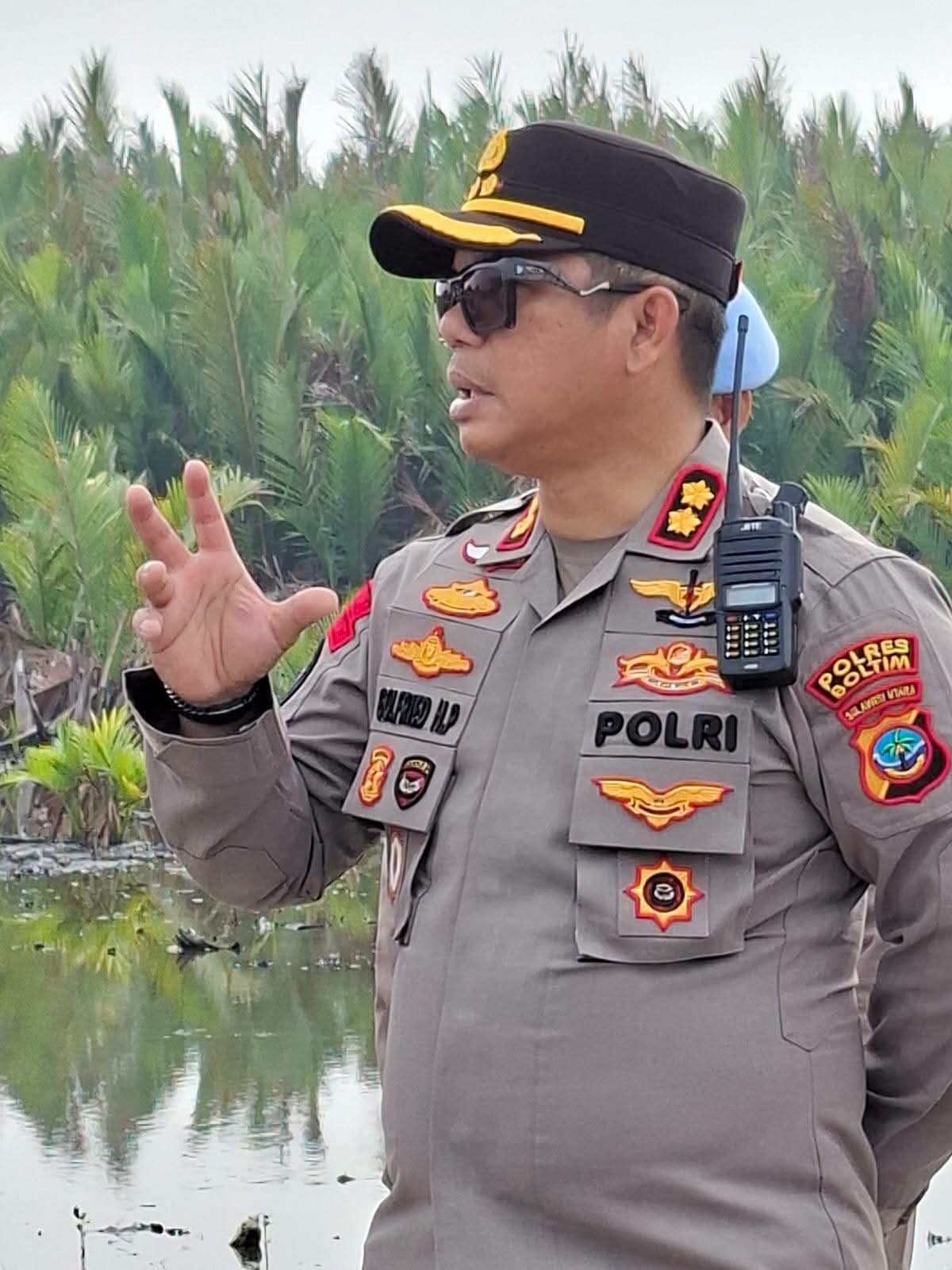 Kapolres Boltim Ajak Nelayan Jaga Ekosistem Mangrove Lewat Program Green Policing